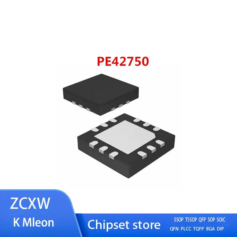 5PCS-10PCS/LOT  PE42750MLAA-Z   PE42750    42750 QFN12