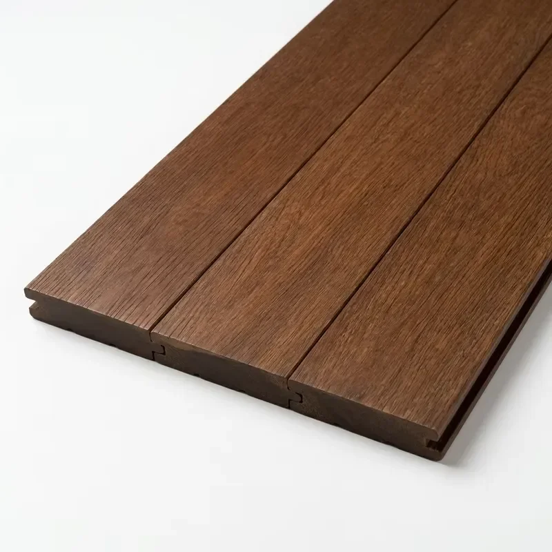 Direct Factory Durable Certified Carbonized Bamboo Floor for Study Room With Scratch Resistant Performance