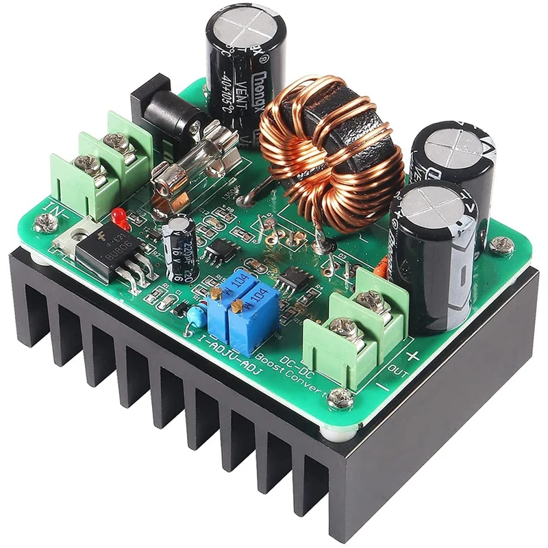 600W High Power DC To DC Boost Converter DC 12-60V To 12-80V Boost Module Board Step-Up Transformer Module