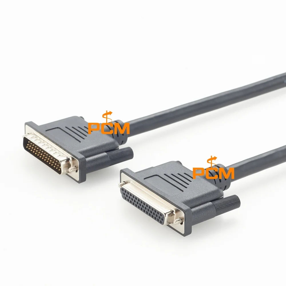HD44 44Pin D Sub Female to Male Extension Cable Shielded Signal Cable for Industrial Automation I O Equipment & PLC System