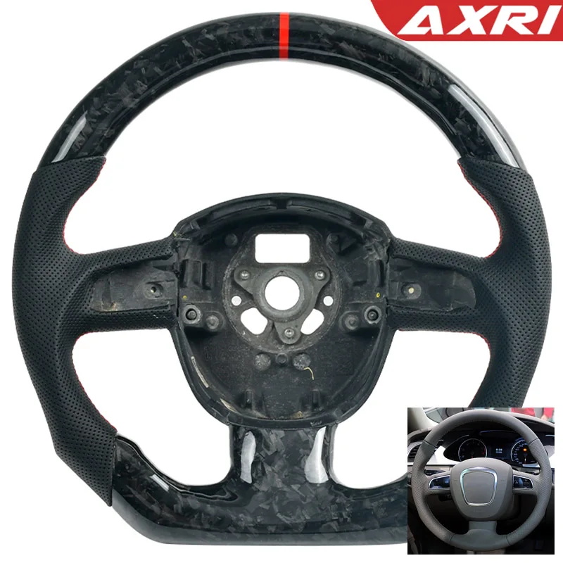 

Carbon Fiber customized For Audi A3 A4 A5 S3 S4 S5 S6 RS4 RS5 RS6 Paddle Shift Customized Racing Wheel Steering Wheel