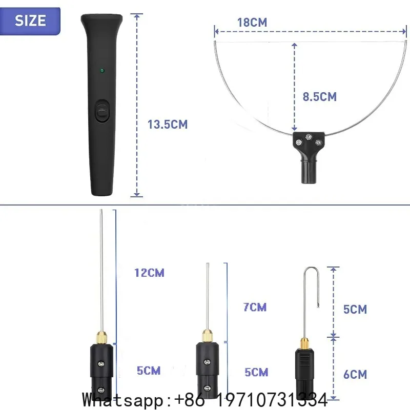 18W Electric Styrofoam Carving Pen: Adjustable Heat Wire Cutter Kit with Engraving Function