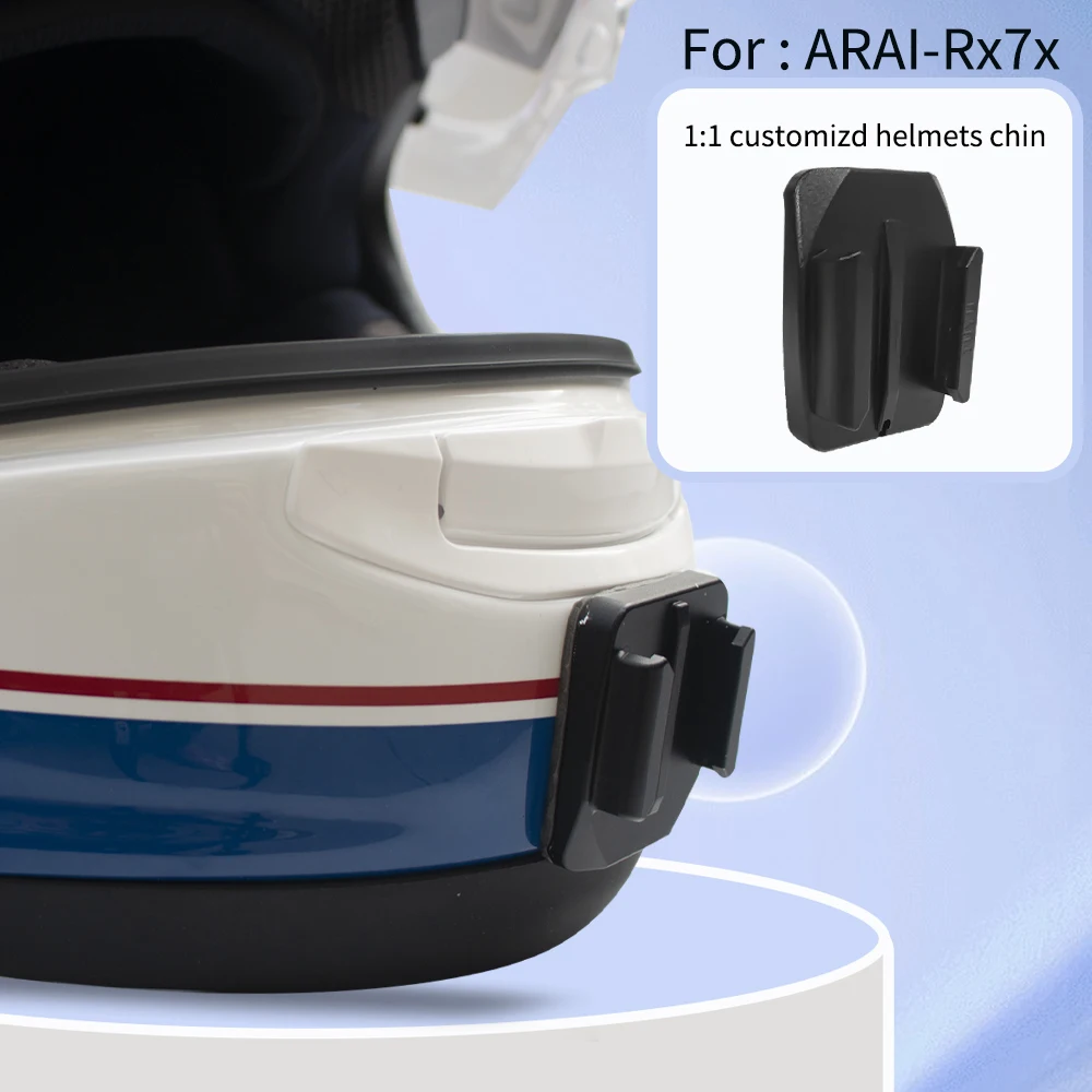 Dla Arai Tour Cross 3 XD-4 5 XD-5 Tour X5 Rx7x NEO Astro Gx spersonalizowany aluminiowy kask podbródek uchwyt na GoPro aparat Insta360 DJI