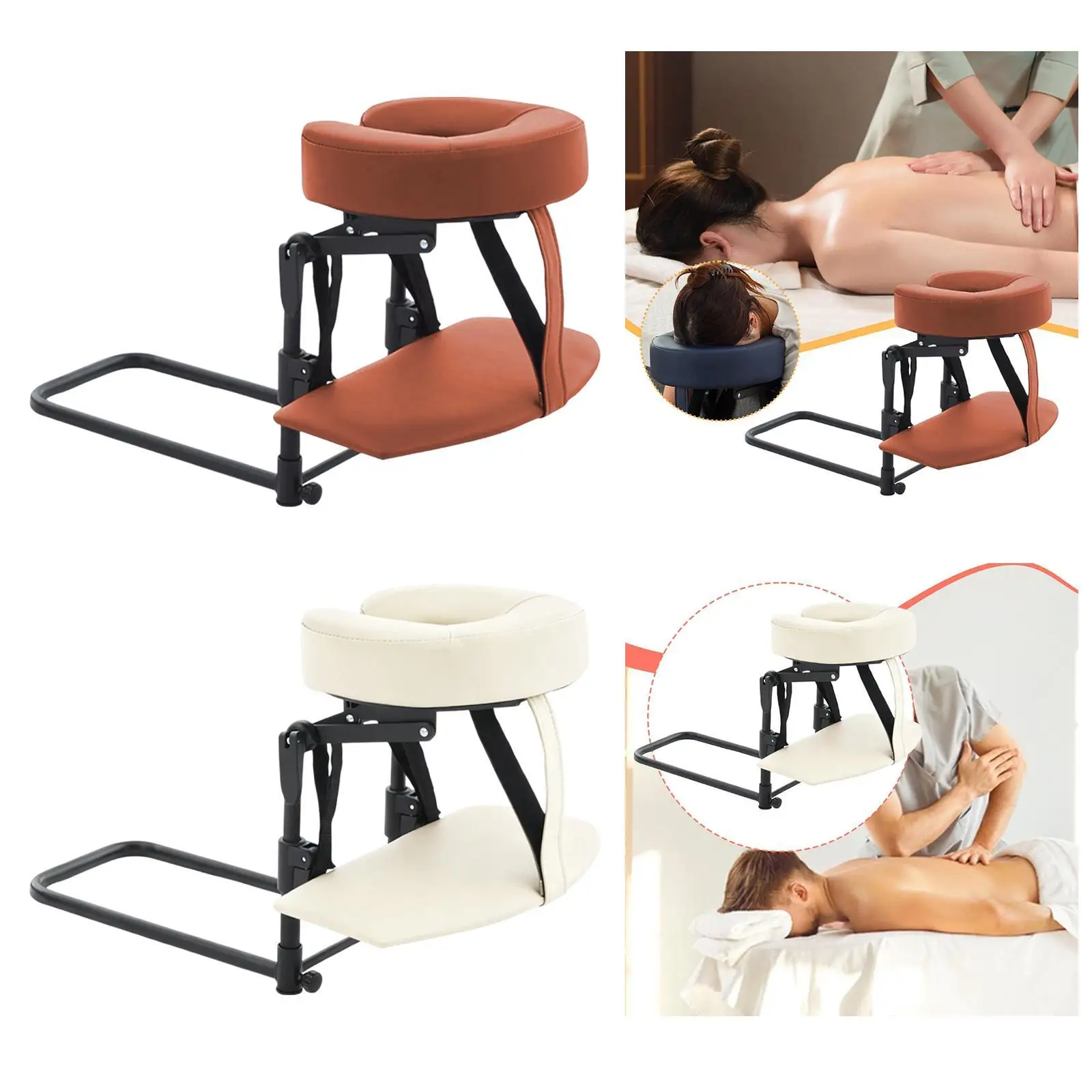 Desktop and Home Mattress Massage Kit Resuable Face Down Pillow Multi Function Comfortable Home Massage Kit for Salon Beauty Bed