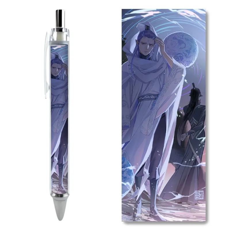 2/4PCS Ne Zha 2 Customized Exquisite Patterns of Neutral Pens Around Popular Anime Movies Comic Exhibition Gifts Student Gifts