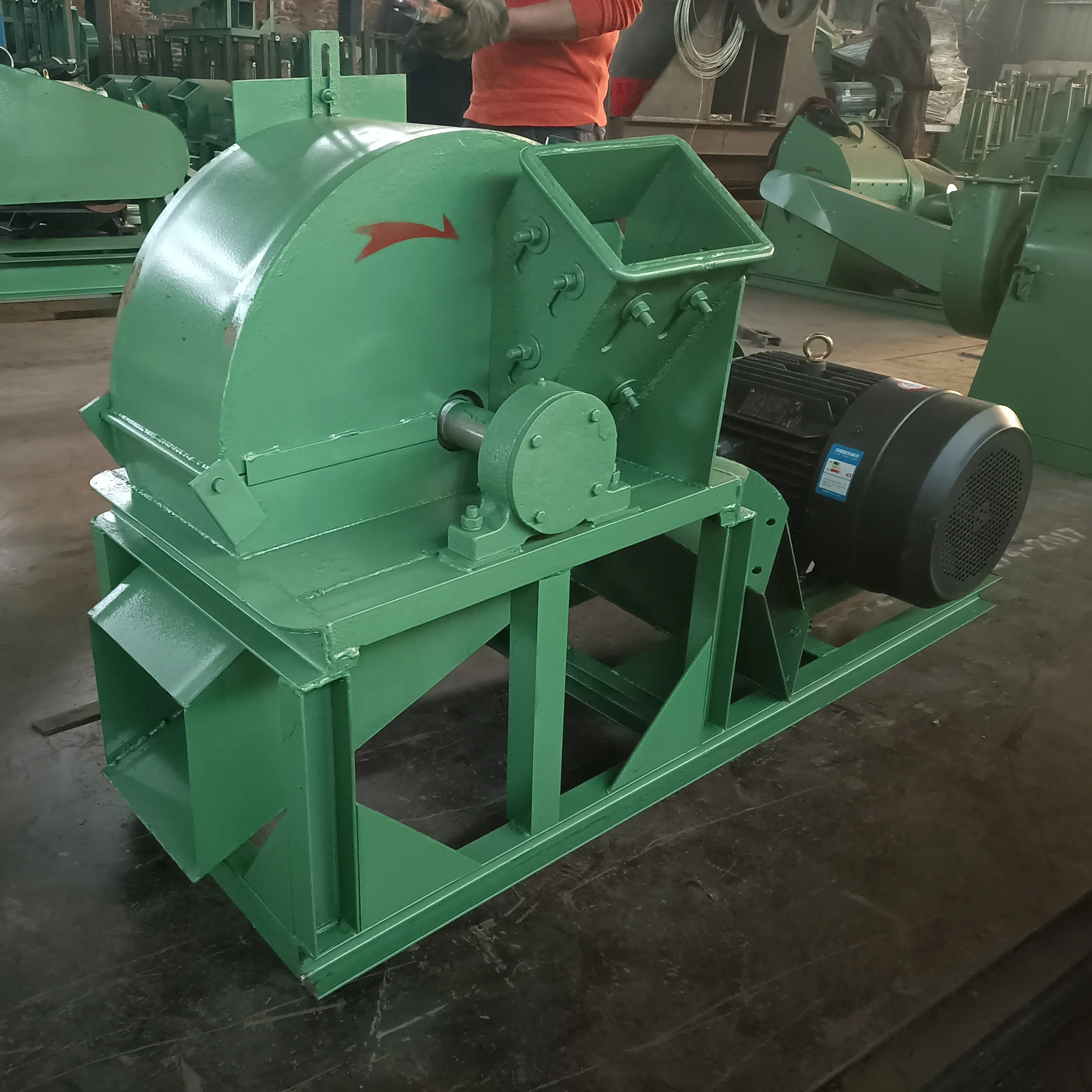 Hammer Mill Crusher Shredder Sawdust Powder Wood Crusher Machine Wood Chipper for Sawdust Powder