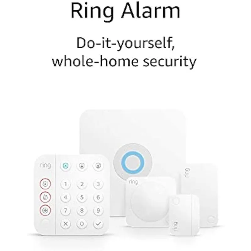 

Ring Alarm 5-Piece Kit - home security system with 30-day free Ring Protect Pro subscription