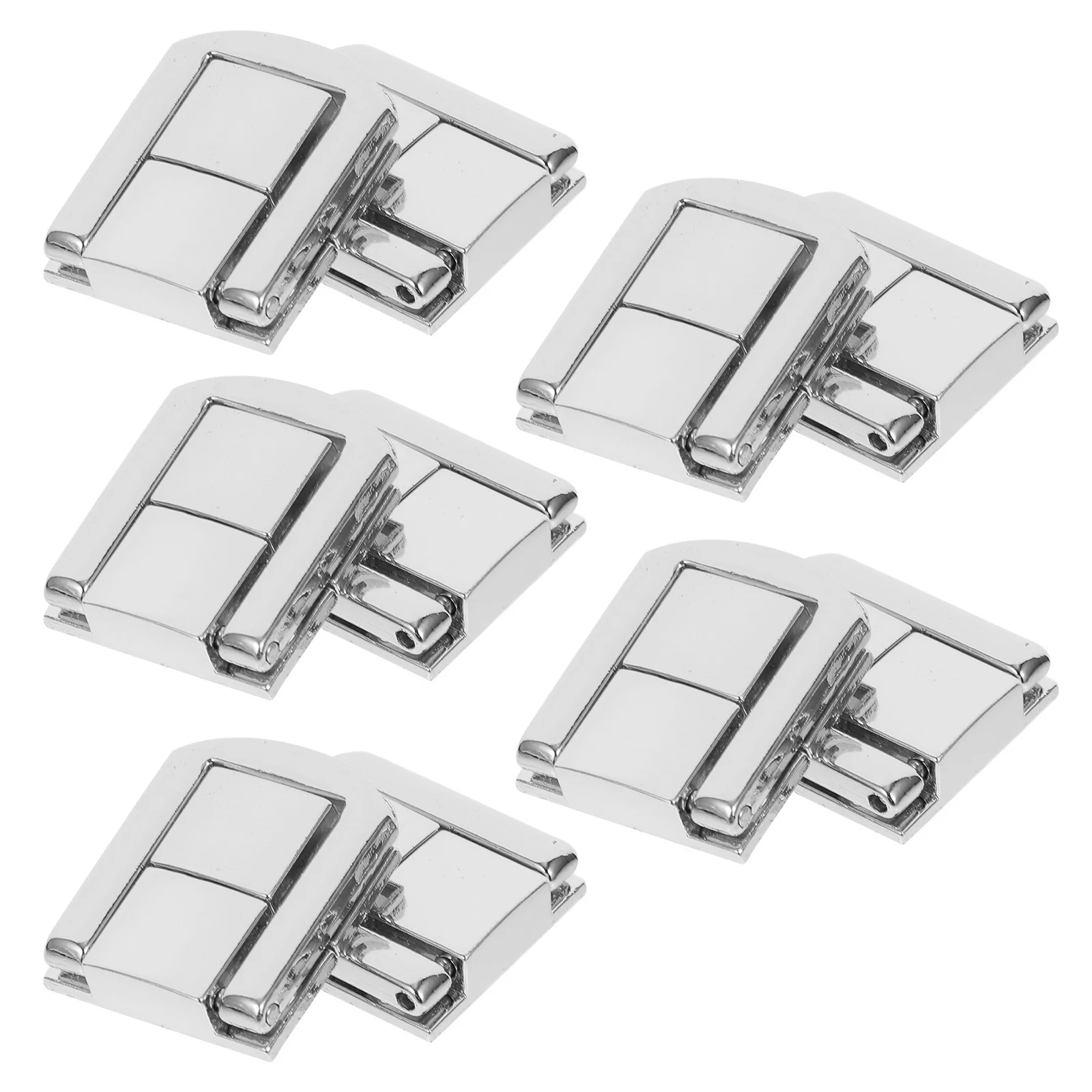 

10pcs Box Zinc Alloy Case Buckle For Jewelry Wooden Box Latch Chest Wood Gift Boxes Durable Lock Hasp Hardware
