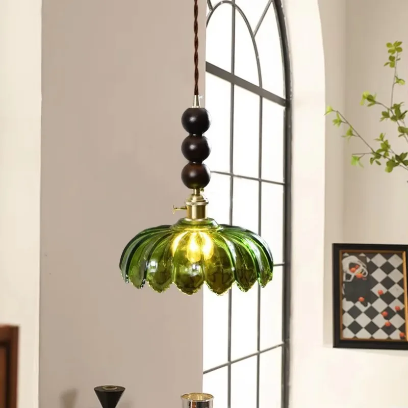 Modern Design LED Wall Lamp Green Aluminum Living Room Bedroom Nostalgic B&B Restaurant Bar Aisle Japanese Style Decorative 220V