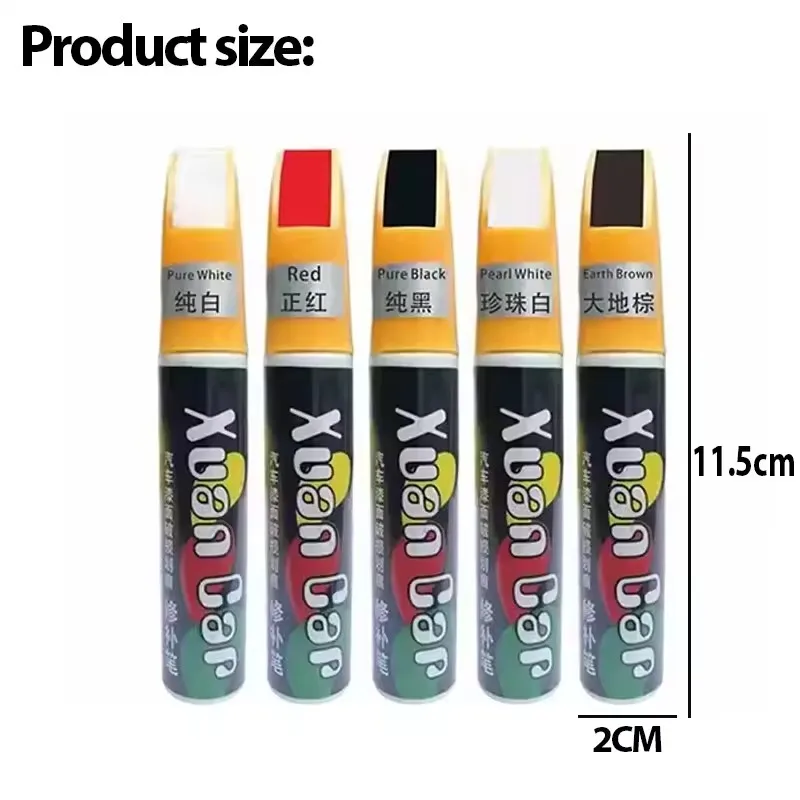 Auto-Lackstift 10ml Kratzer-Reparaturstift Wasserdichter Permanenter Autolack-Nachfüllstift Werkzeug zur Karosseriereparatur – Detail 2