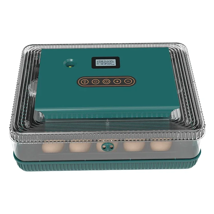 WONEGG Gray Green 25 Eggs Transport Commercial Intelligent Incubator Controller