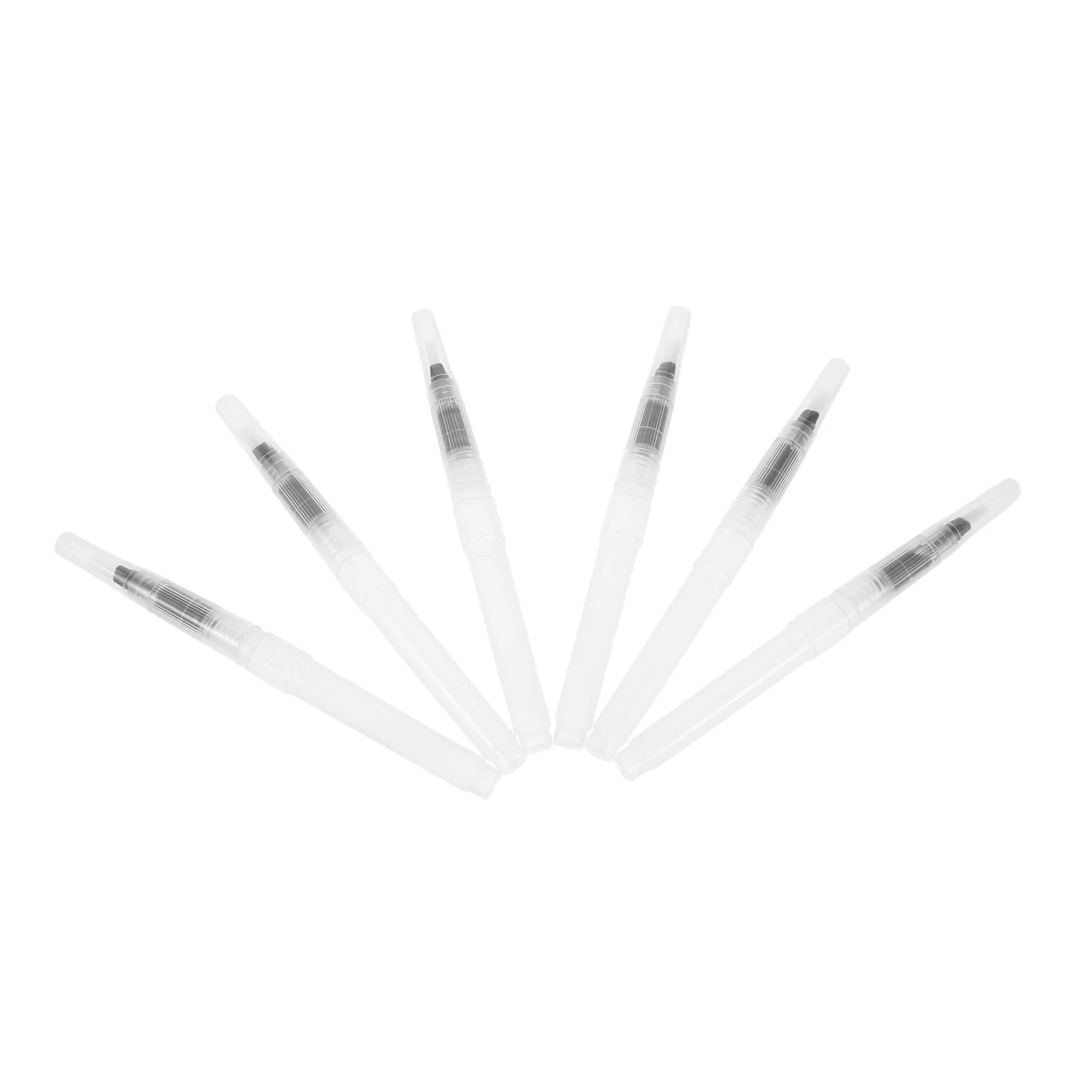 

Watercolor Brush Pen 6pcs Fillable Pen Brush for Water Color Drawing Painting Sketching Tools