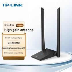 TP-LINK TL-WN826N USB-Wireless-Netzwerkkarte 300 m, geeignet für Desktop-Notebooks, universeller tragbarer WLAN-Empfänger