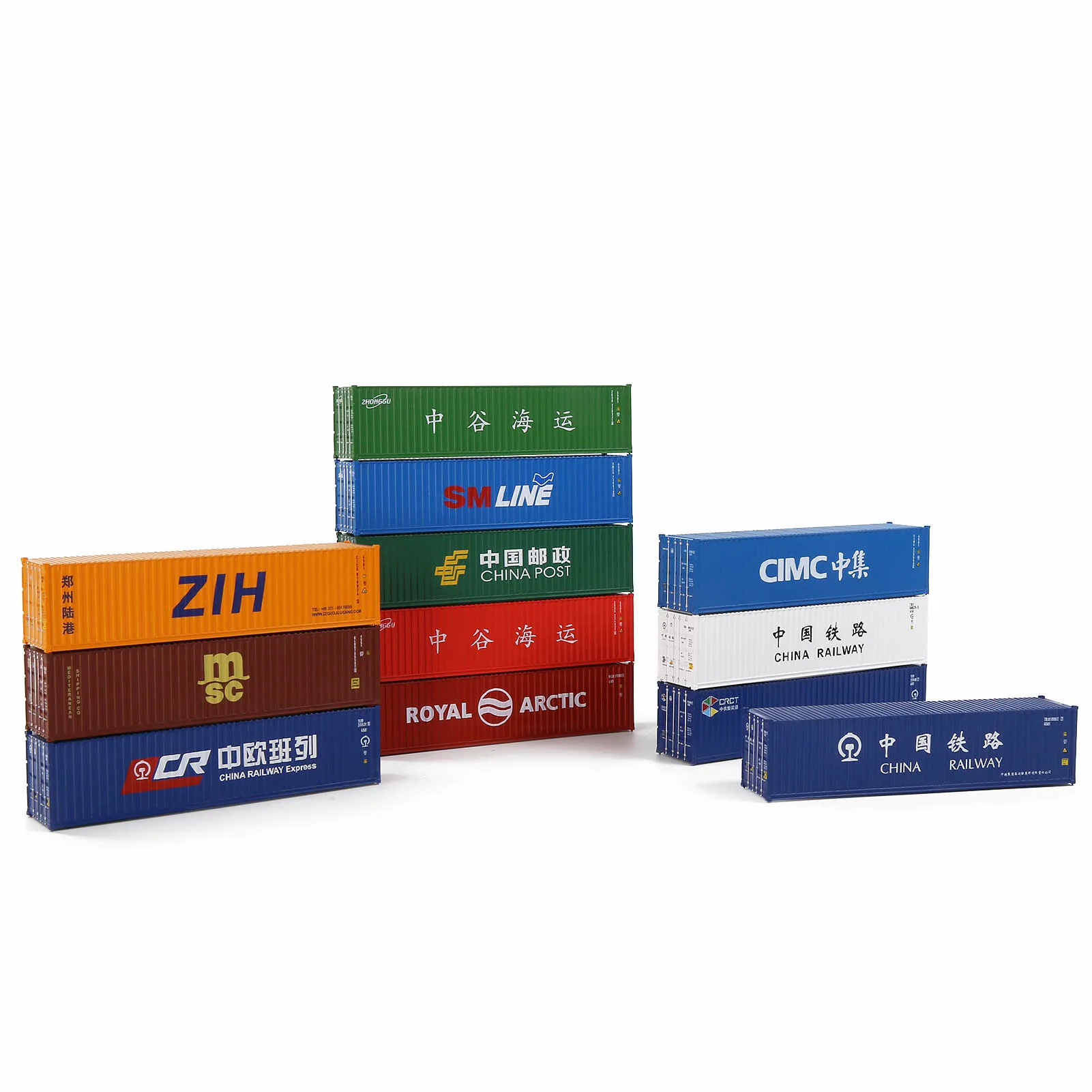 

Контейнер для доставки Evemodel N, масштаб 40 футов, грузовая коробка с высокими кубиками 1:160, 40 футов для модели поезда, модели грузовика C15008