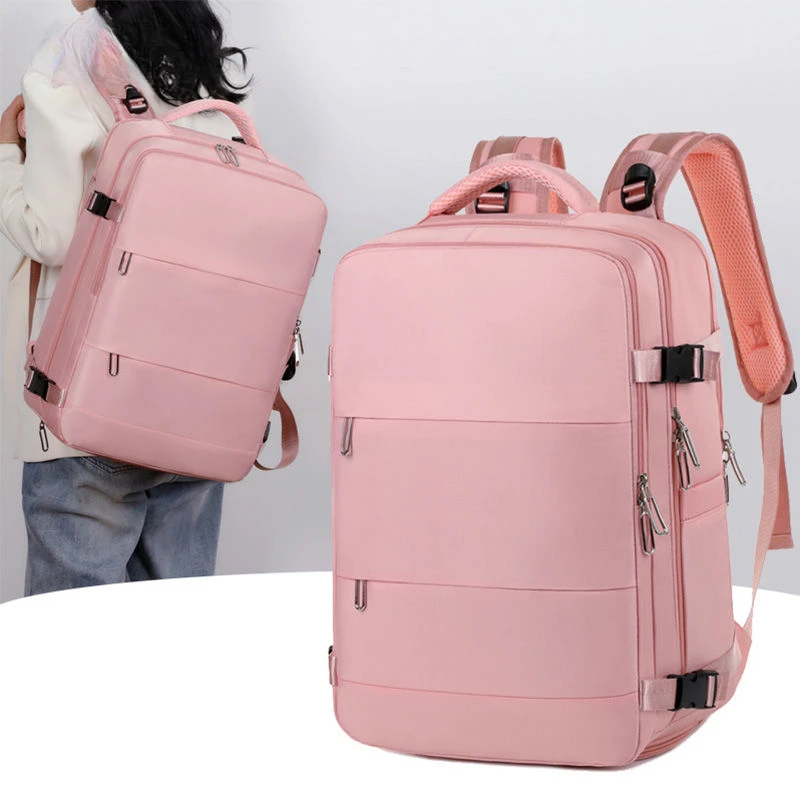 Backpack Women's Large Capacity New Mountain Travel Short Business Trip Light Travel Backpack Computer Bag