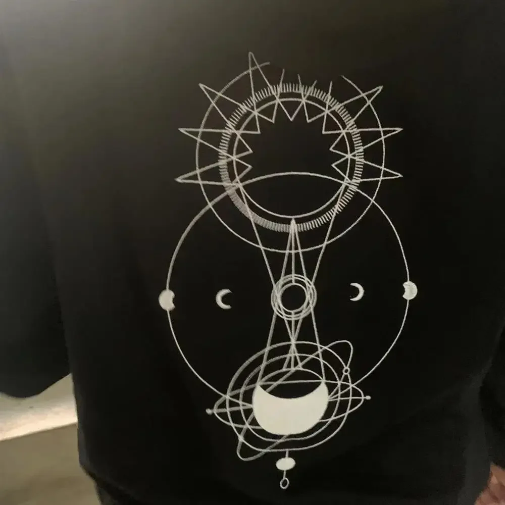 O Eclipse Akk Ayan Cosplay Traje para Adulto, Hoodie Preto Unisex, Top Zipper, Casaco, Jaqueta, Pulôver, Moletom Casual, Série de TV