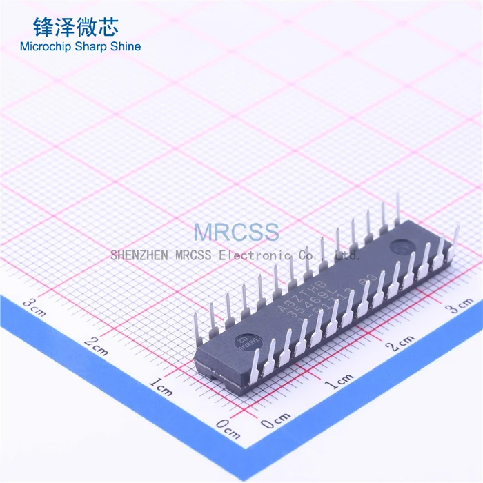 ATmega Series 8 KB Flash 1 KB SRAM 8 MHz 8-Bit Microcontroller - DIP-28   ATMEGA8L-8PU
