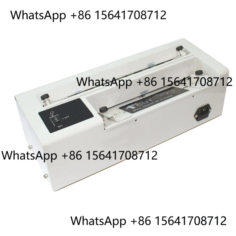 

Peiqi QG-02 A4 Semi-Automatic Card Cutting Machine Fine-Tuning Electric Business Card Slitter P Cutting Equipment Advertisin