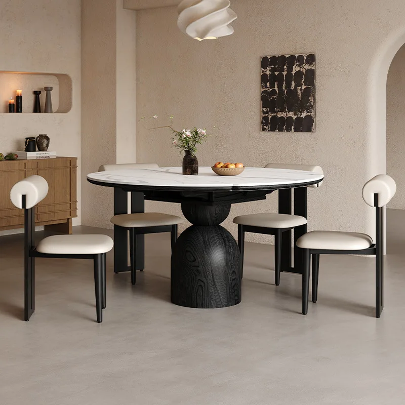 

Набор столов и стульев, круглый обеденный стол, наборы для комнаты, консоль для прихожей, уличная мебель, современная гостиная, ужин, Muebles, шкафы, стул