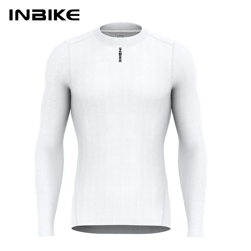 INBIKE Cycling Undershirt Men Long Sleeve Bike Base First Layer Quick Dry Breathable Bicycle Tops Clothing Lightweight MTB Shirt