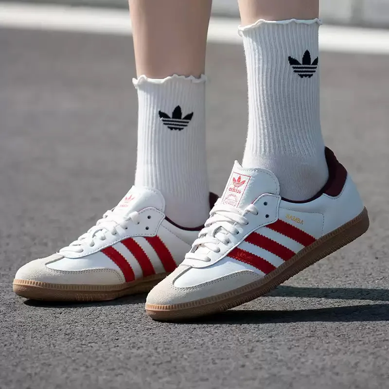 Adidas Clover Training Shoes - Men's and Women's New Style Sports Shoes - SAMBA Casual Shoes JI3201