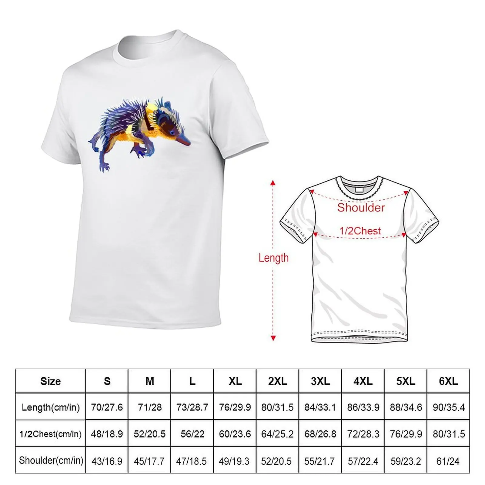 Lowland streaked tenrec T-Shirt Funny t-shirt custom t-shirts men clothings