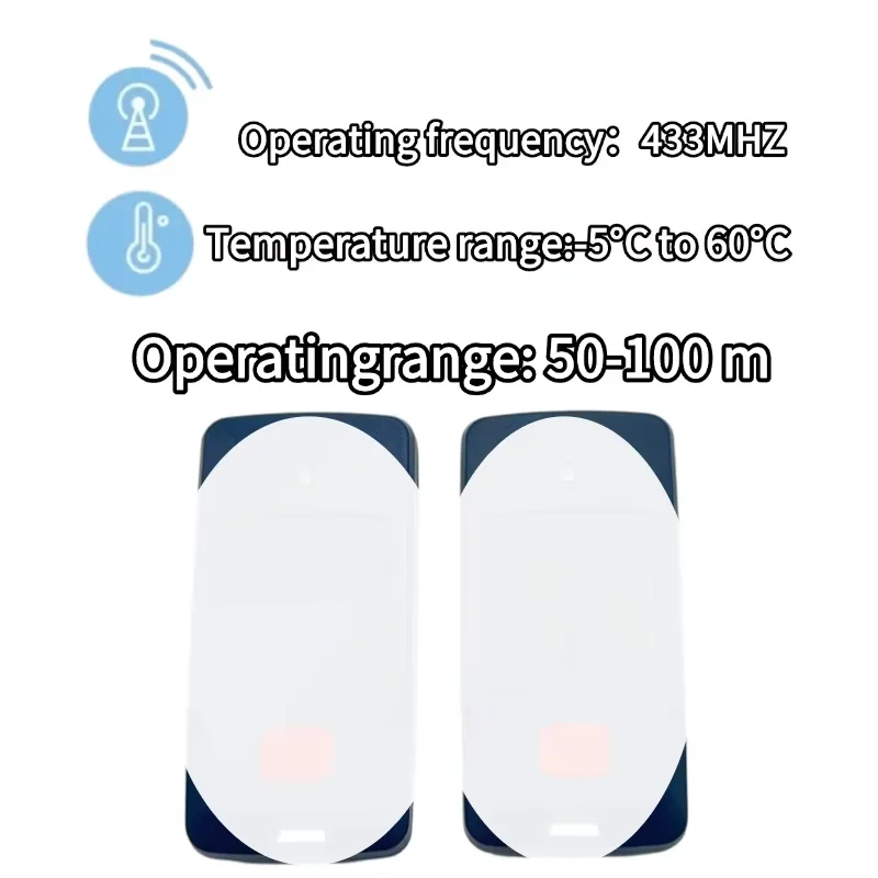 Remote Control COOL C2 C4 433.92MHz Transmitter for Garage Gate Door COOL C2, 2, 4, B RCB Opener Compatible with BFT