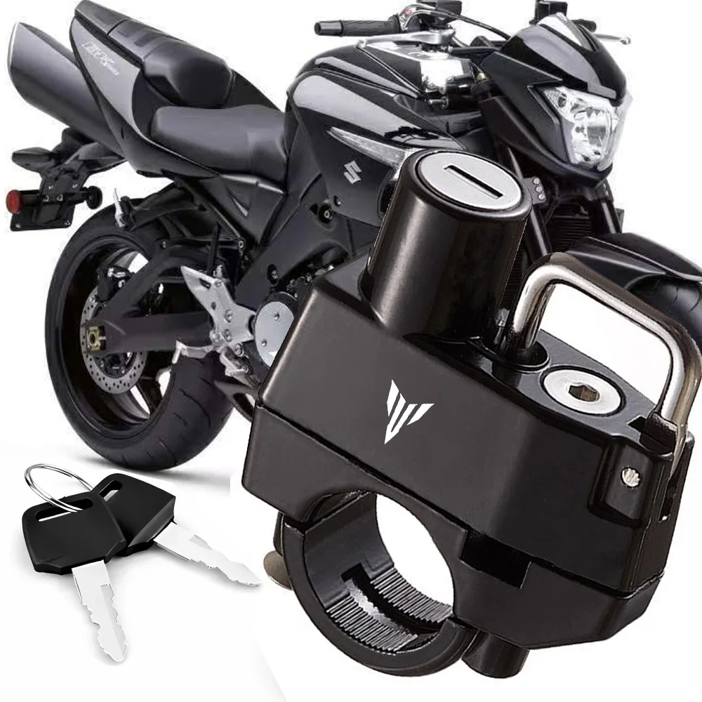 For YAMAHA MT01 MT09 MT07 MT10 MT03 MT 09 07 03 10 Motorcycle Supplies Helmet Lock Anti-theft Locker Locking Device Rustproof