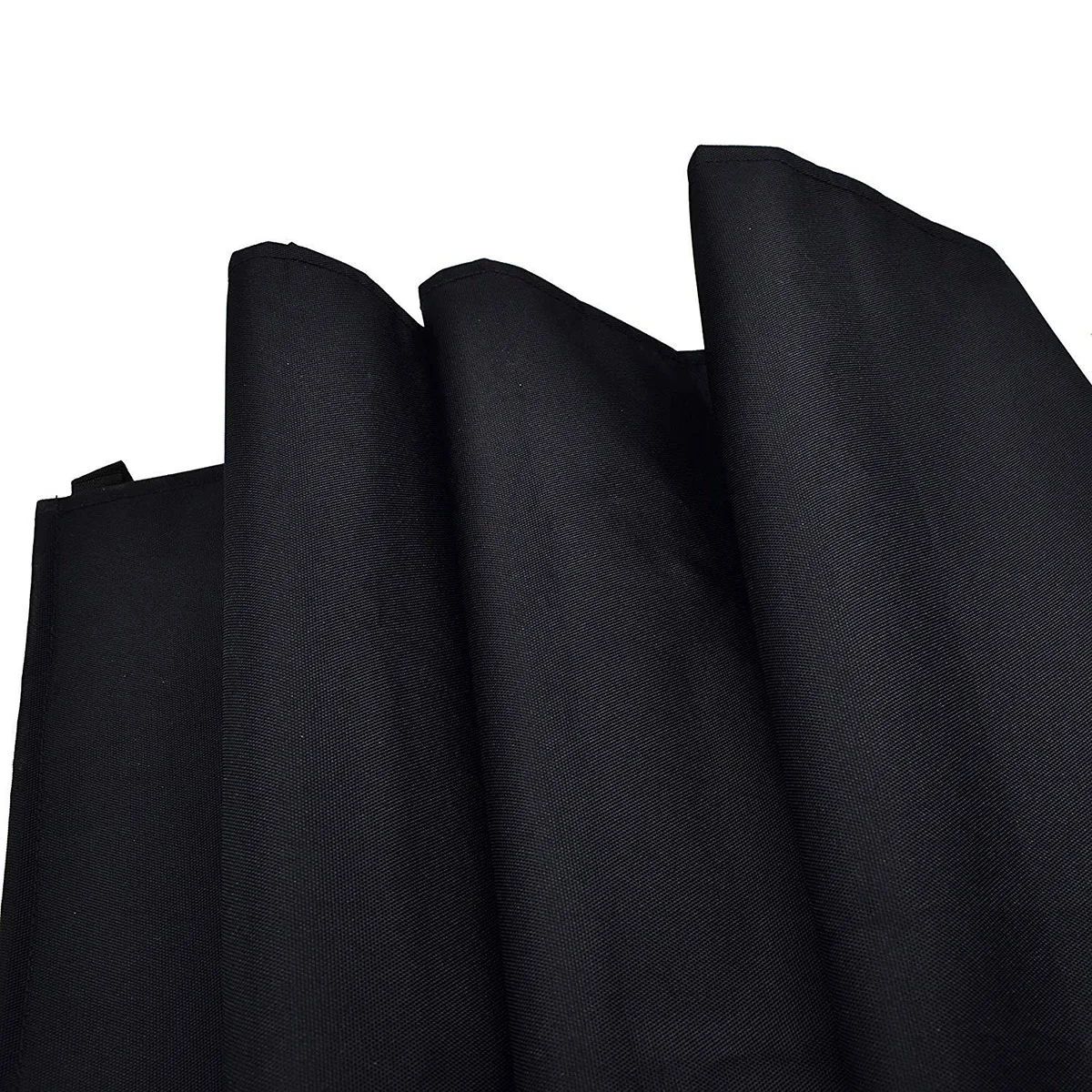 

Kayak Cover 70X45Cm Waterproof Boat Cover For Canoe Sup Storage With Adjustable Bungee Cords Front Hook Black