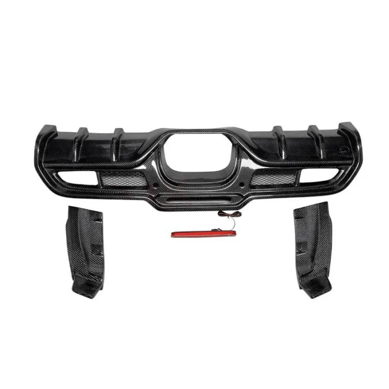 

Suitable for BMW MINI F55 F56 F57 Carbon Fiber Three-Section Lip Rear Diffuser