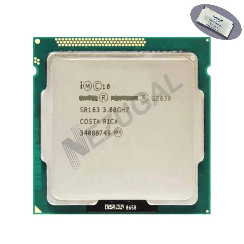 G2030 SR163 3 Ghz Dual Core 3M 55W LGA1155 CPU processor