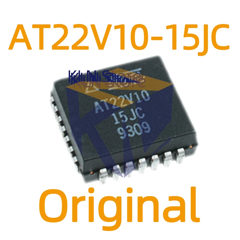1pcs AT22V10-15JC AT22V10-20JC AT22V10-25JC  AT22V10-35JC PLCC28 Low-voltage UV  Erasable  Programmable  Logic Device original