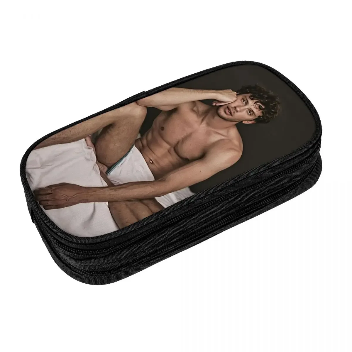 كوبر كوخ مثير كول تشافيز نيكولاس مقلمة حقيبة القلم فتاة صبي سعة كبيرة الطلاب مدرسة الهدايا صندوق رصاص