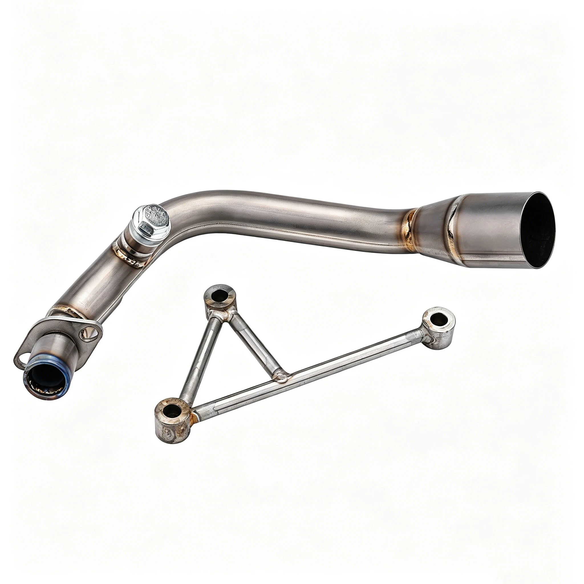 Escape de motocicleta para Vespa Sprint 150, tubo de conexión delantero para Vespa Sprint 150 y Sprint 125 (2017-2024)