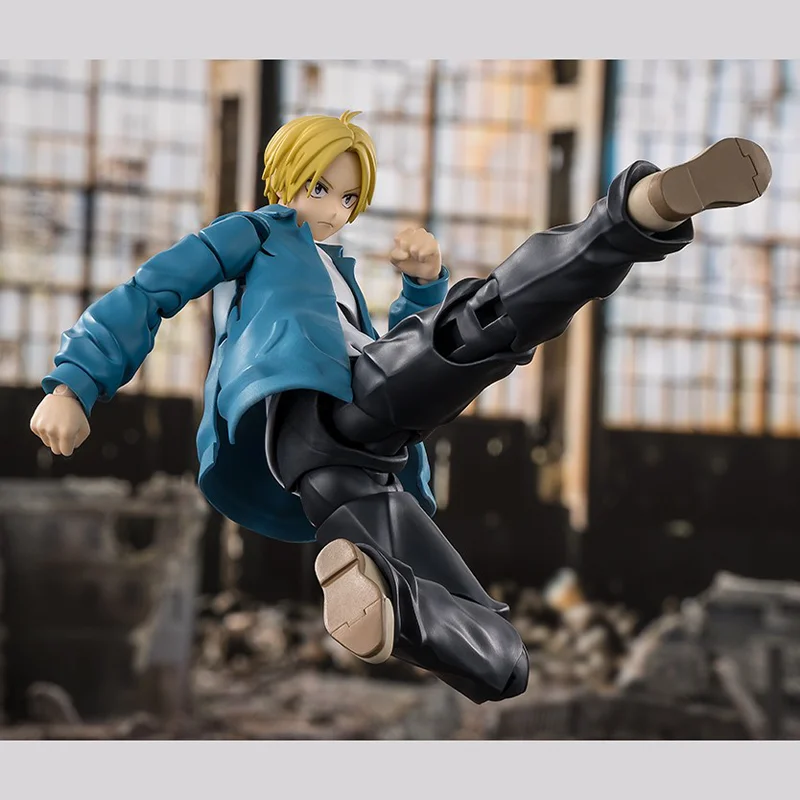 متوفر في المخزون بانداي S.H.Figuarts SHF ساكاموتو أيام شين أساكورا أطقم منمذجة أنيمي عمل مقاتلة الانتهاء نموذج هدية للأطفال