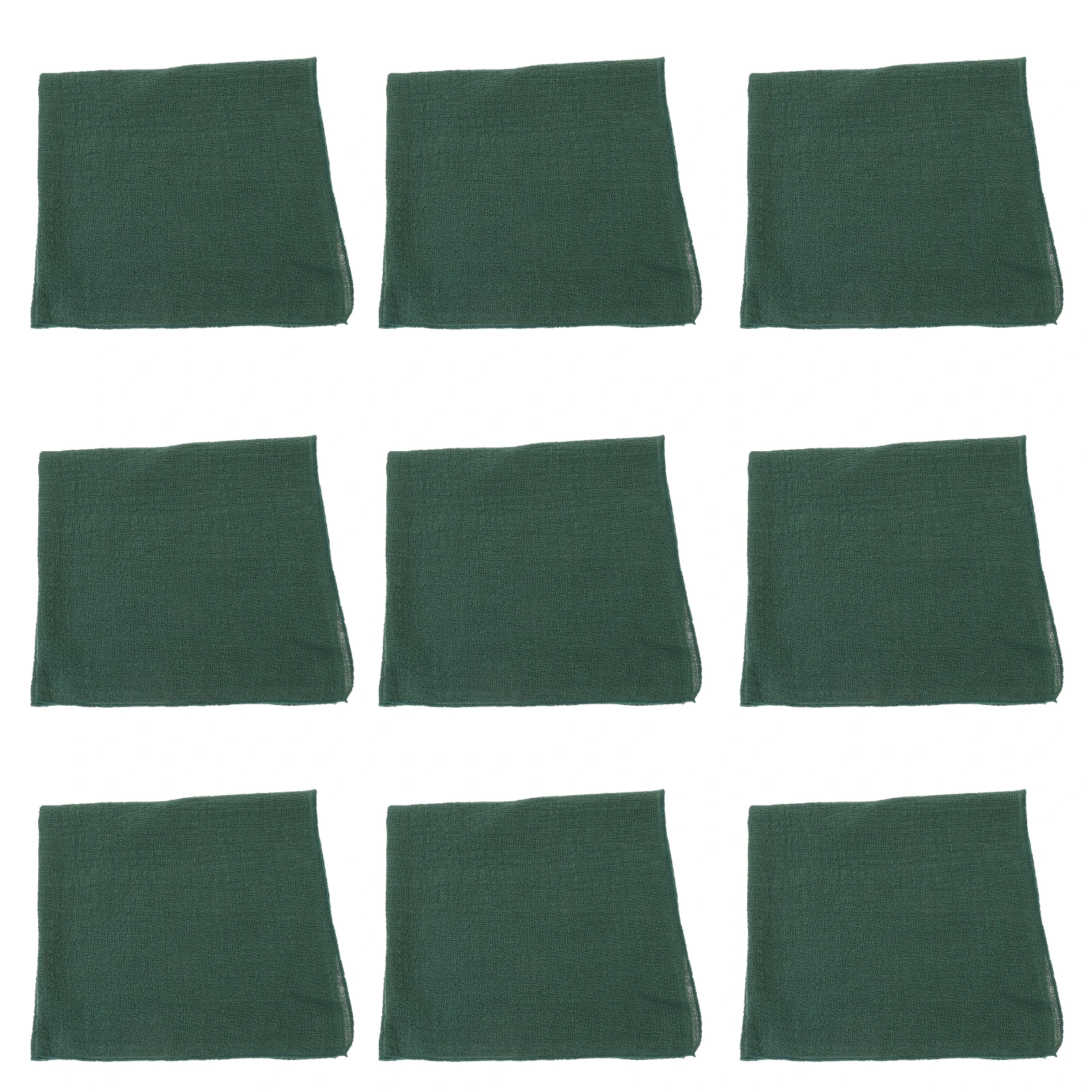 

10pcs Cotton Linen Napkins 16 5x16 5 Beige Soft Washable Reusable Party Wedding Table Cloth Dining Kitchen Decorative
