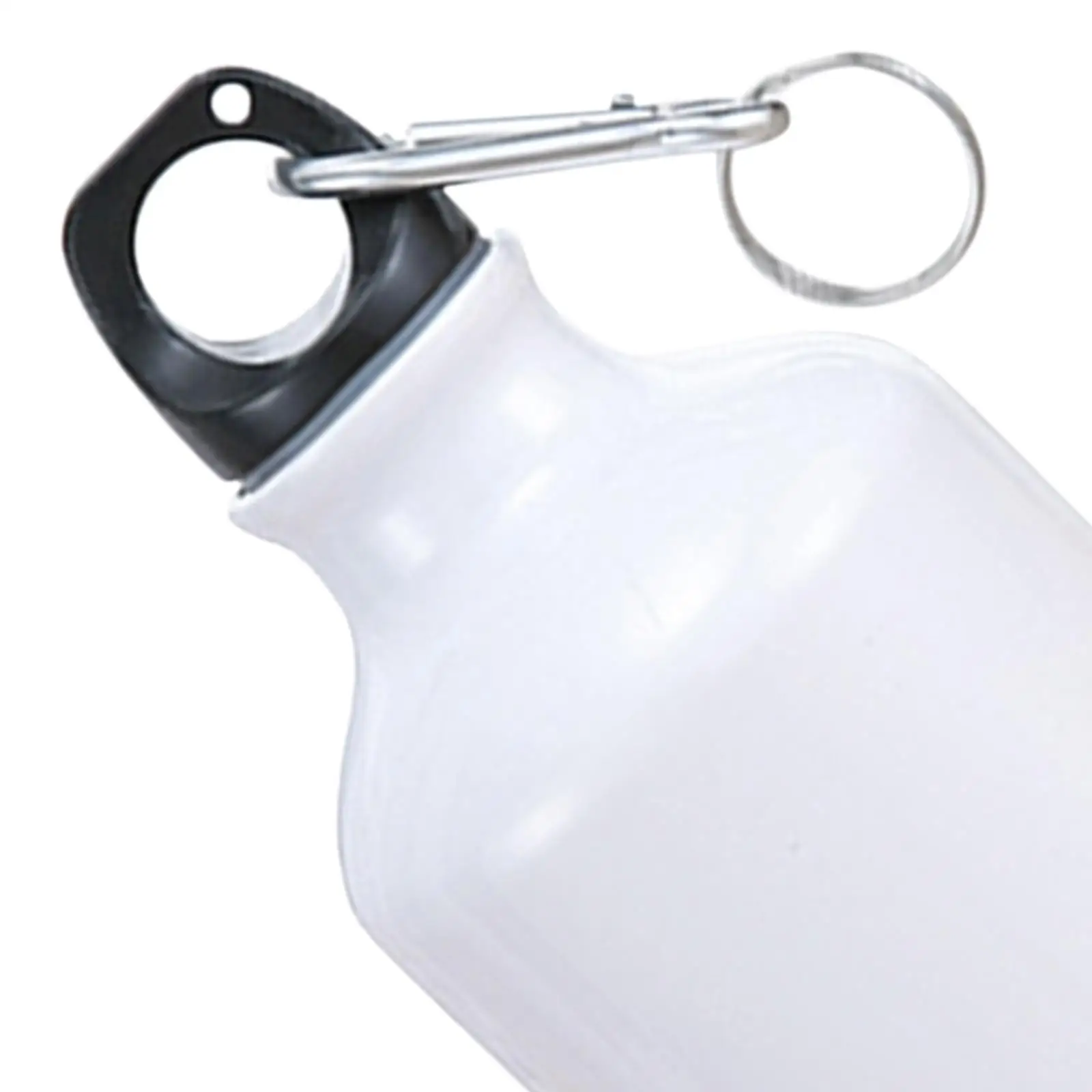 Sublimation Blank Water Bottle / Carabiner with Carrying Loop Transfer