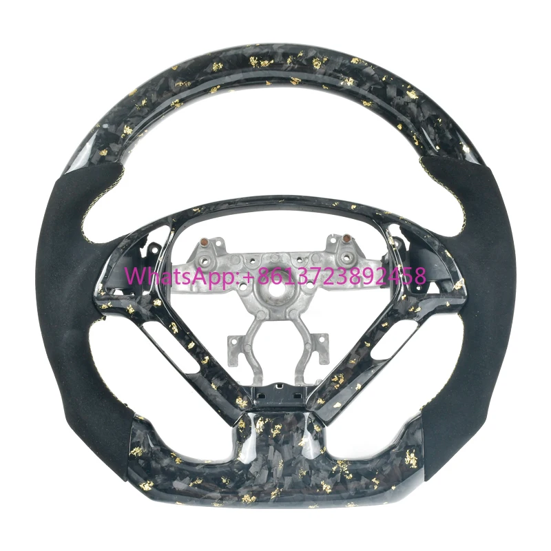 

Carbon Fiber Steering Wheel Fit for Infiniti G37 2009 2010 2011 2012 2013 Model Carbon Fiber LED Shift Racing Wheel