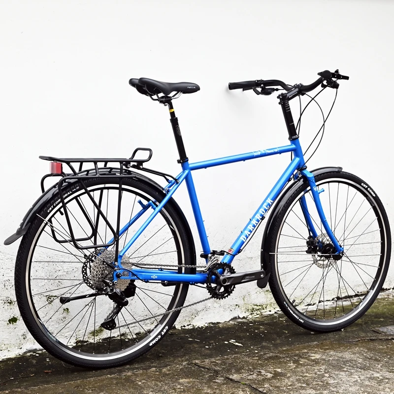 Long-distance Travel Bike,700C Touring Bike,Chrome-molybdenum Steel Touring Bike with Butterfly Handle