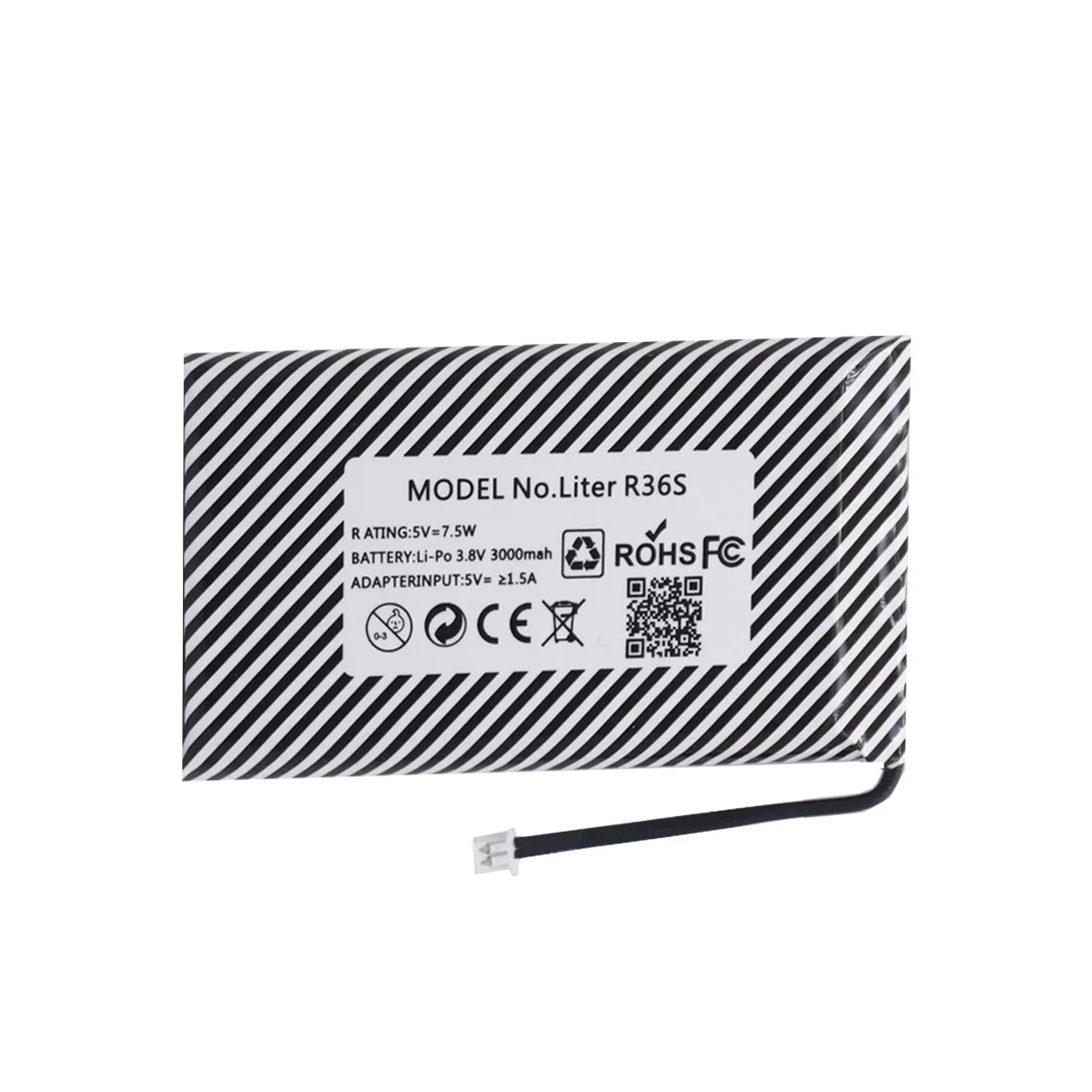 Lipo Polymer Battery For 3.8V 3000mAh For Open source console Liter R36S Game machine battery