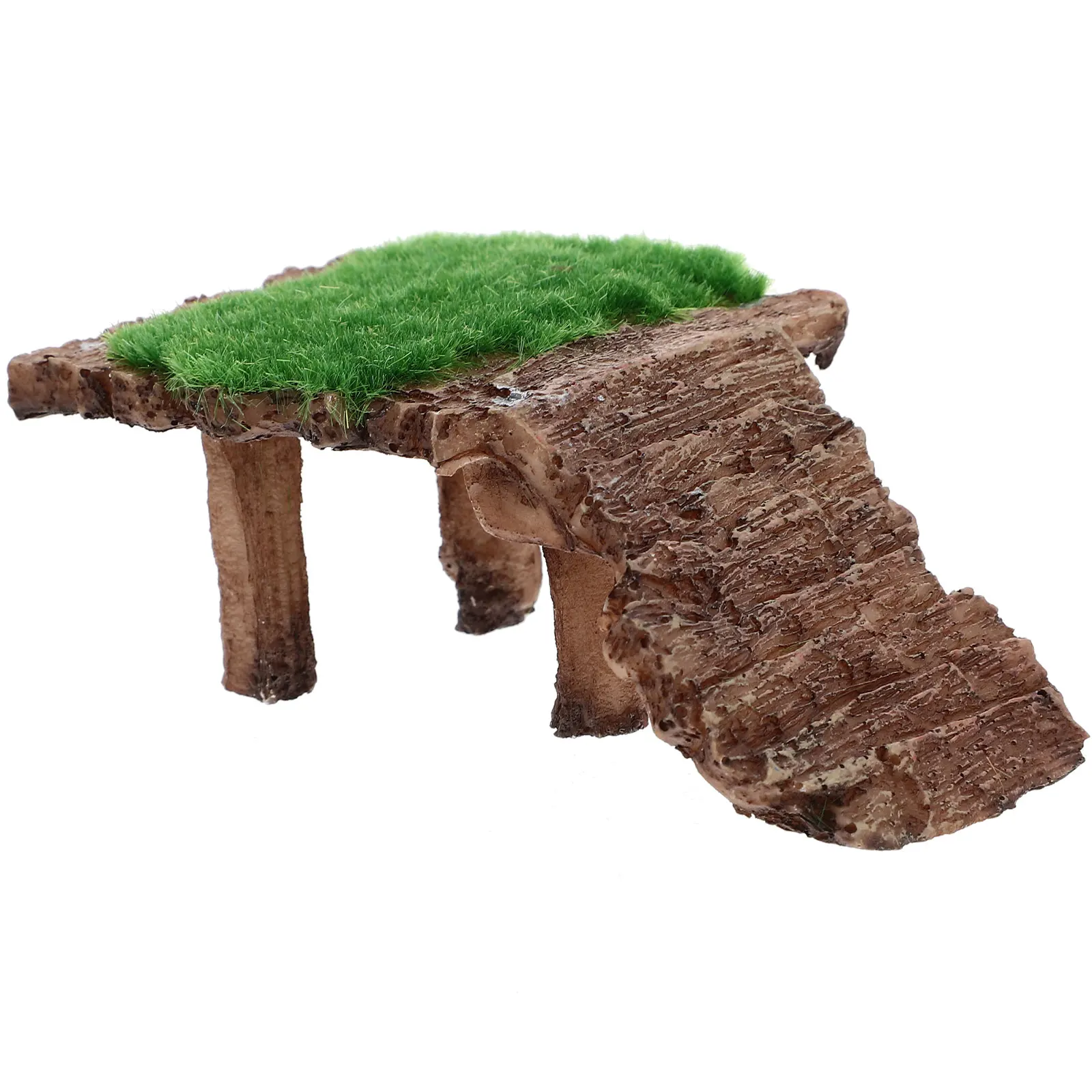 

Pet Turtle Drying Platform Resin Basking Area Reptile Tank Accessories Simulation Climbing Platform Long Life Wear Resistant