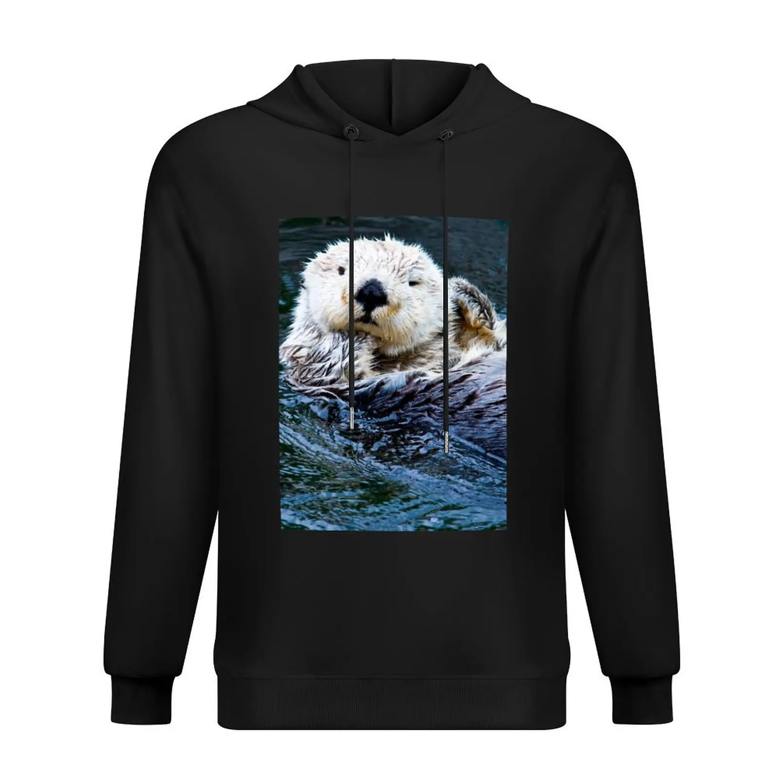 

Otterly blissful Hoodie autumn japanese style mens clothes anime clothing japanese hoodie