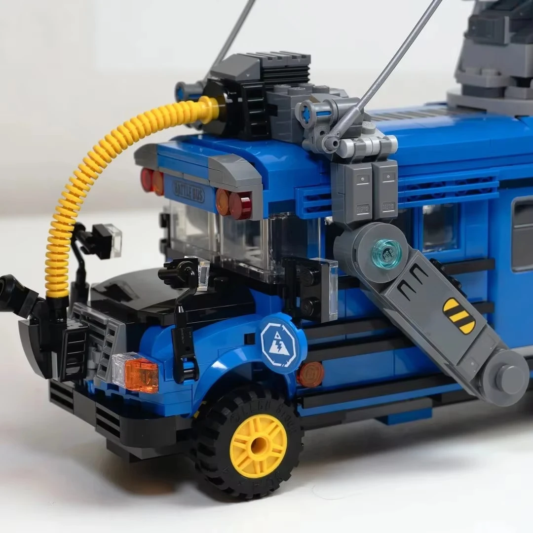 2025 Kalein nieuwe gevechtsvoertuig serie 77073 bus bouwsteen speelgoed model educatief speelgoed kinderen verjaardagscadeau 954 STKS