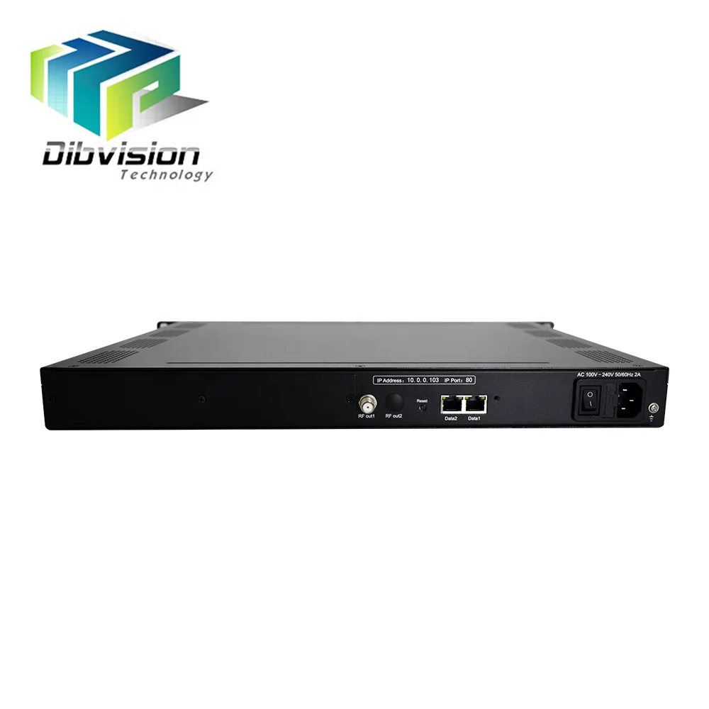 

16 DVB C IP QAM Modulator with Scrambler Mux IPM6000C