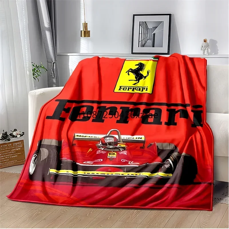 Car  Logo Blanket,Lightweight Warm Insulation Sofa Bed Office Car Knee Pads Blankets,Decke