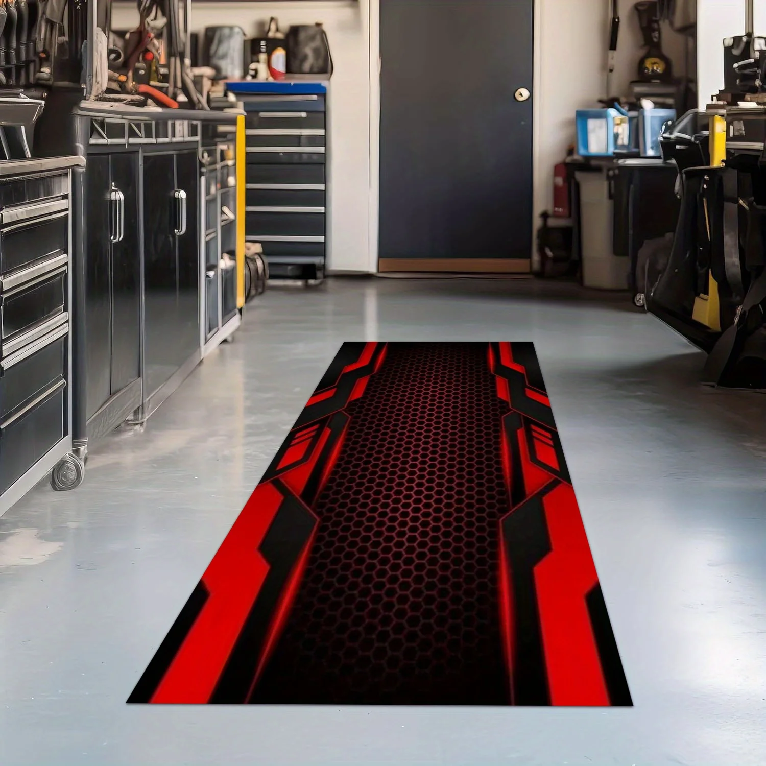 Red Black Honeycomb Motorcycle - Tech Acc ulasan dan harga