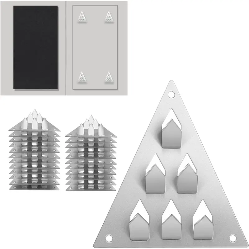 ABVJ-Impaler Mounting Hardware 12-Pack-Surface Mount Push-On Design For Soundproof Wall Panels-Acoustics Panels