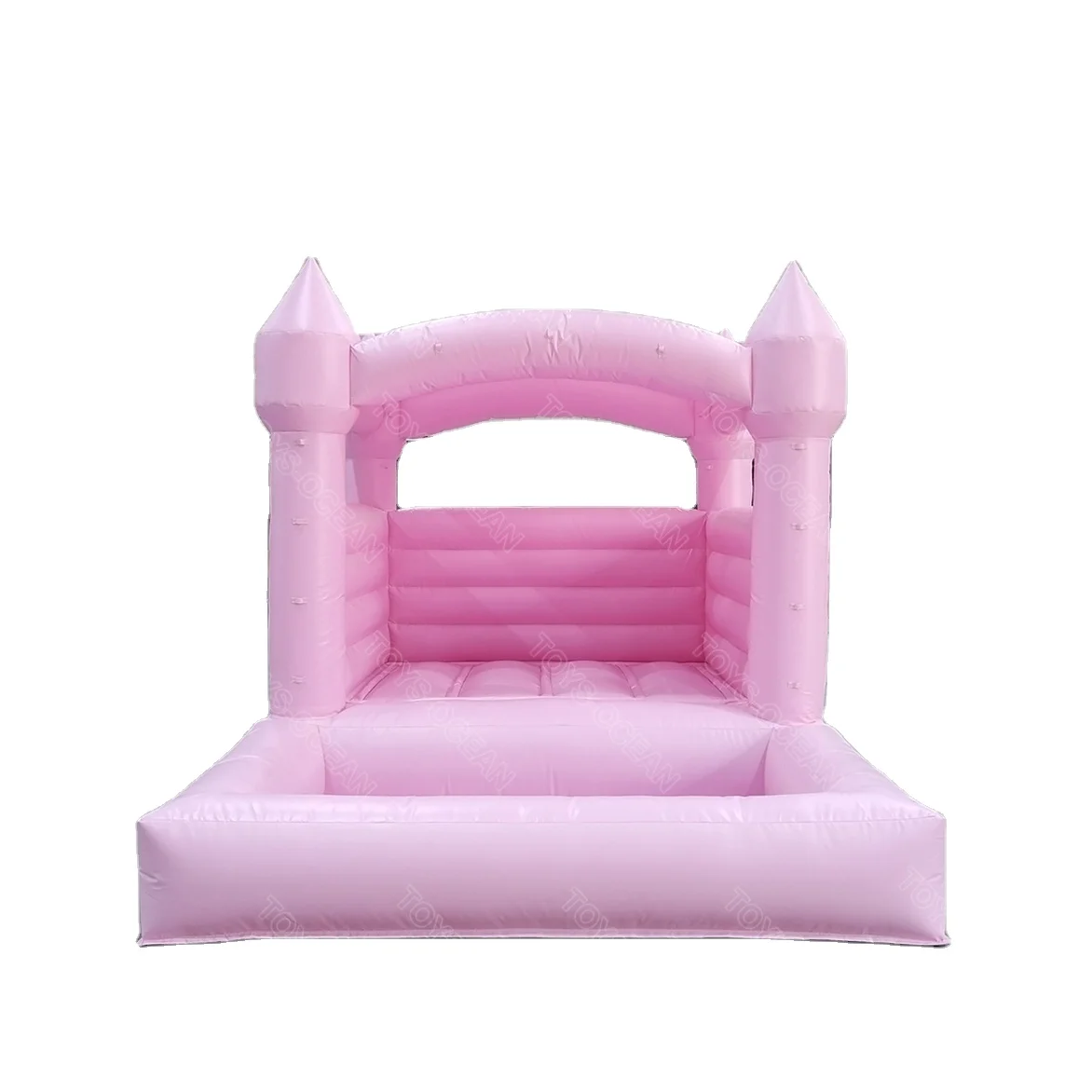 

Custom Commercial Grade PVC Soft Play Party Equipment Jumping White Castle Toddler Inflatable Bounce House with Ball Pit
