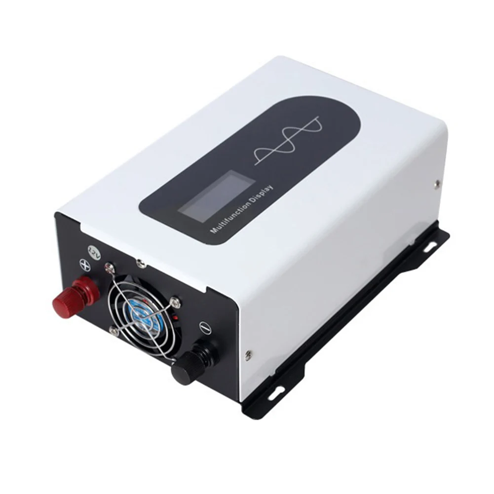 1000W 12V DC to 220V AC Pure Sine Wave Inverter for Mobile Use Featuring Intelligent Display and Dual Fan Heat Management