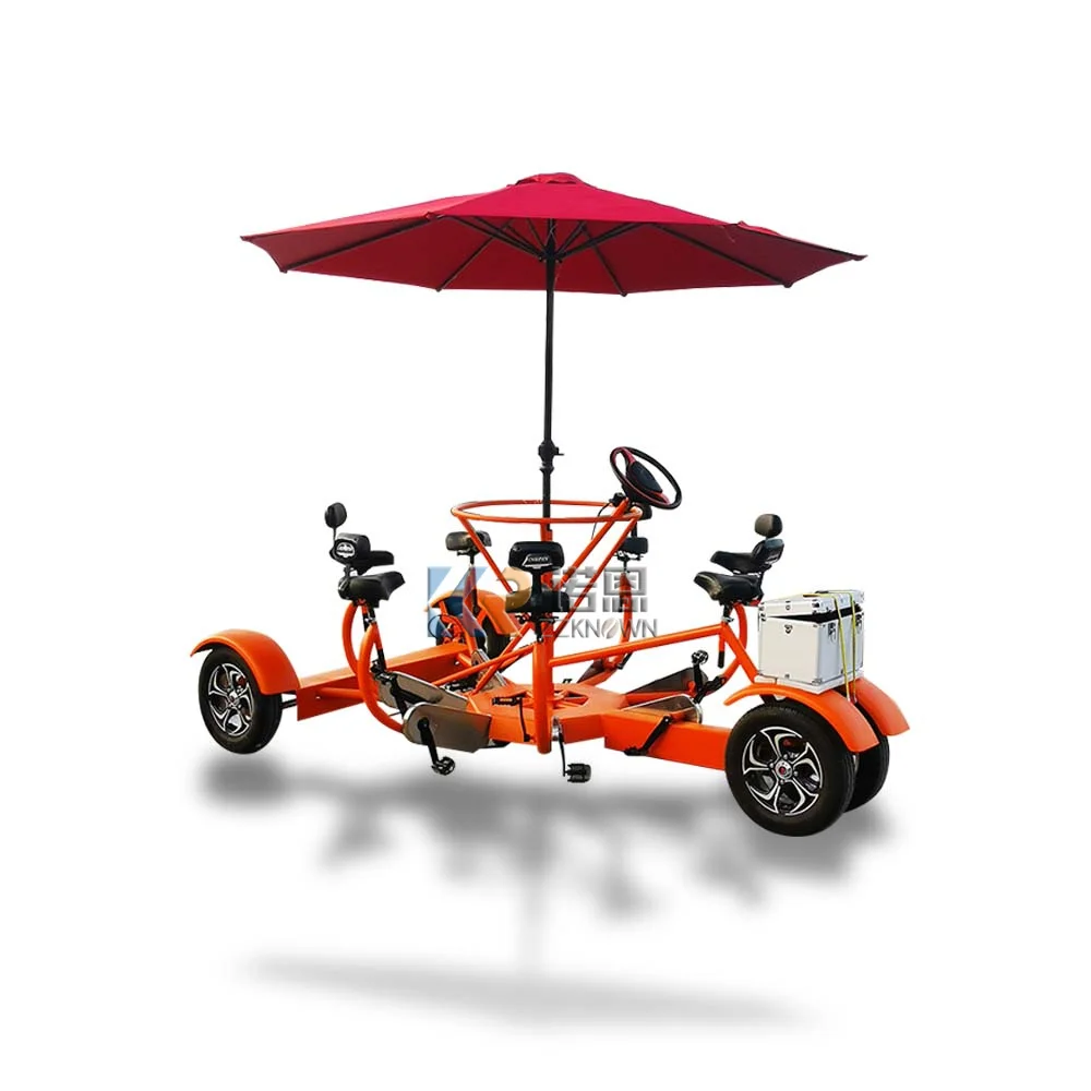 Beer Bike City Bicycle For Sale With Solar Panel Beer Bike Mobile Party Bar Hot Sale